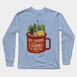 Mug camp bear Long Sleeve T-Shirt